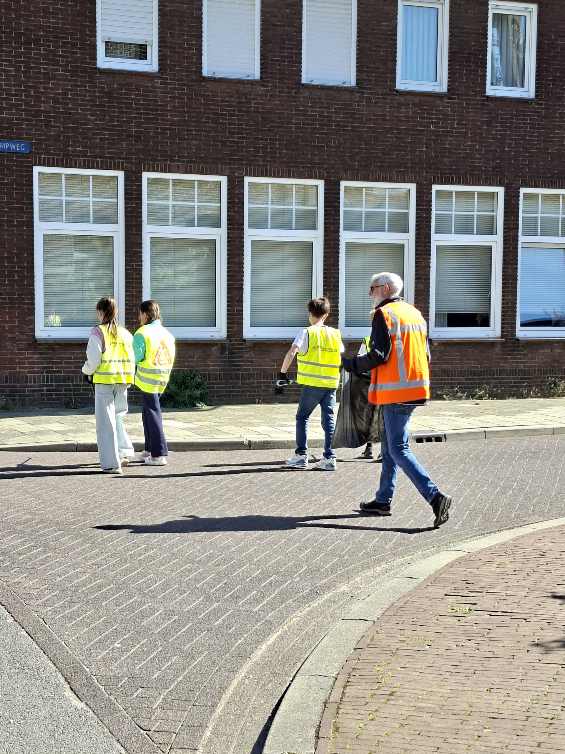 Opruimactie groep 5 en 6